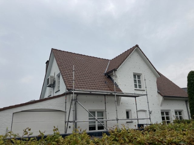 Renovatie hellend dak Knesselare 3