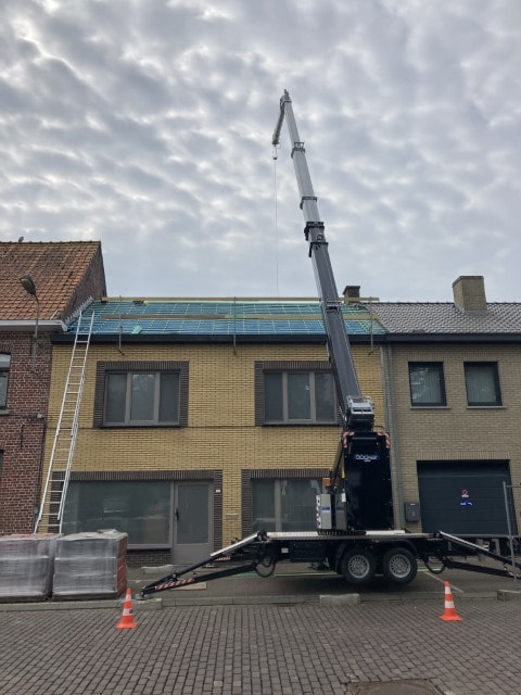 Renovatie hellend dak Knesselare