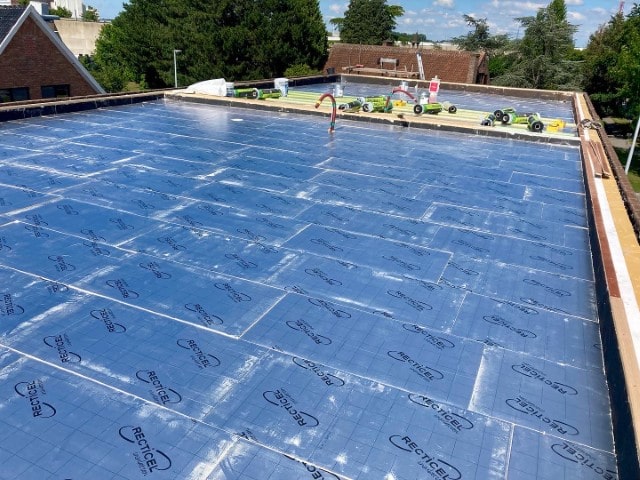 Isolatie en EPDM Aalter